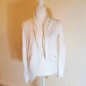 Express White Women's cotton cardigan